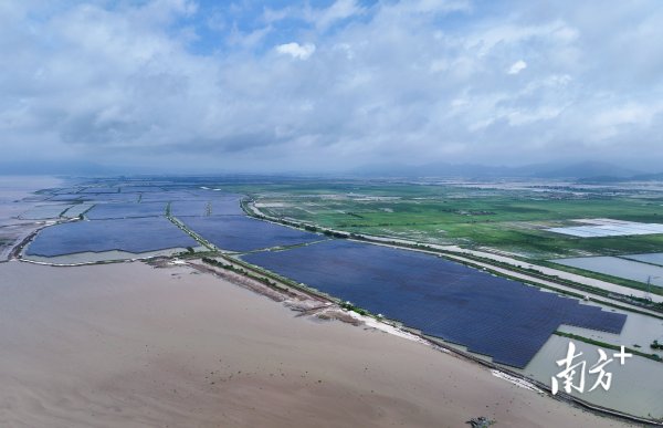维嘉优配平台 台风“韦帕”登陆江门台山海宴镇，大湾区最大光伏发电项目挺过考验
